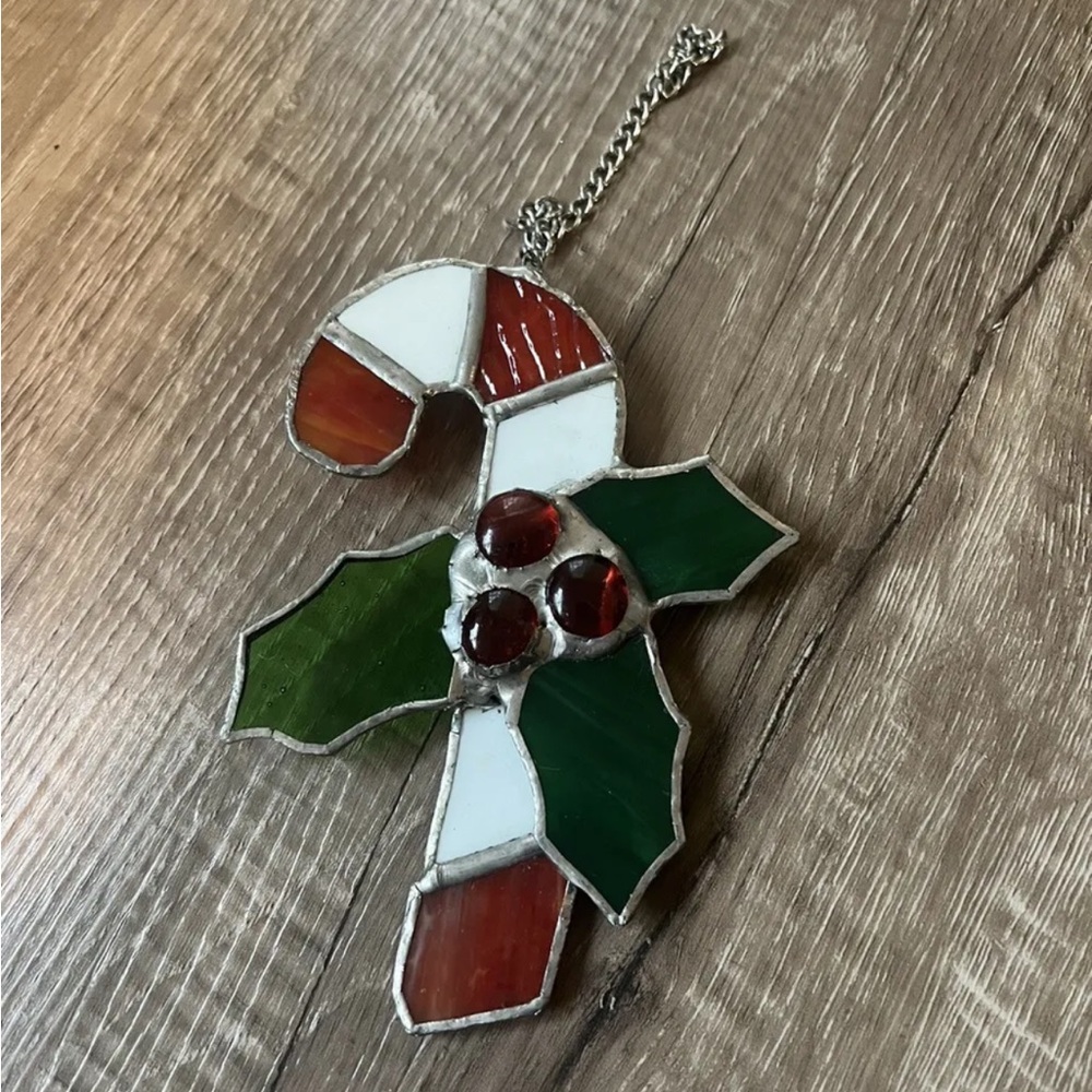 Stained Glass Candy Cane